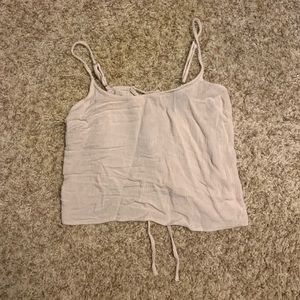 Forever 21 cream tank top